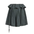 YOSHUYUKI_Brown_Wide_Leg_Ruffle_Lace_Up_Women&