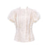 YOSHUYUKI_Cream_Jacquard_Vintage_Court_Women&