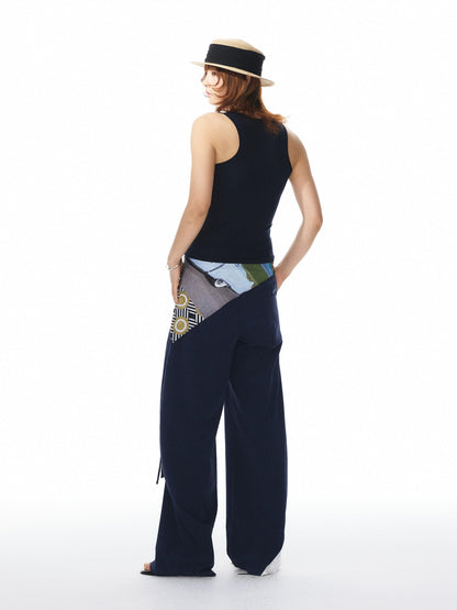 YOSHUYUKI Floral Grape Printed Cotton Feel Women&