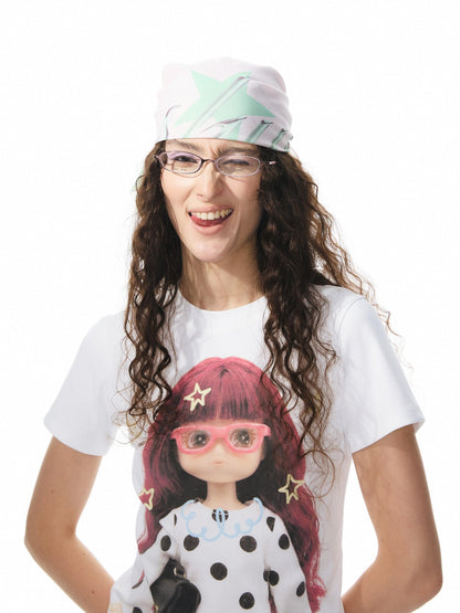 YOSHUYUKI Floral Grape Printed Cotton Feel Women&