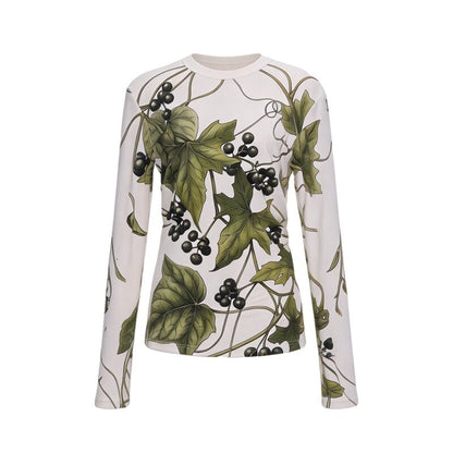YOSHUYUKI_Grape_Artistic_Floral_Print_Women&