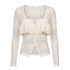 YOSHUYUKI_Off_White_Lace_Hollow_Faux_Two_Piece_Women&