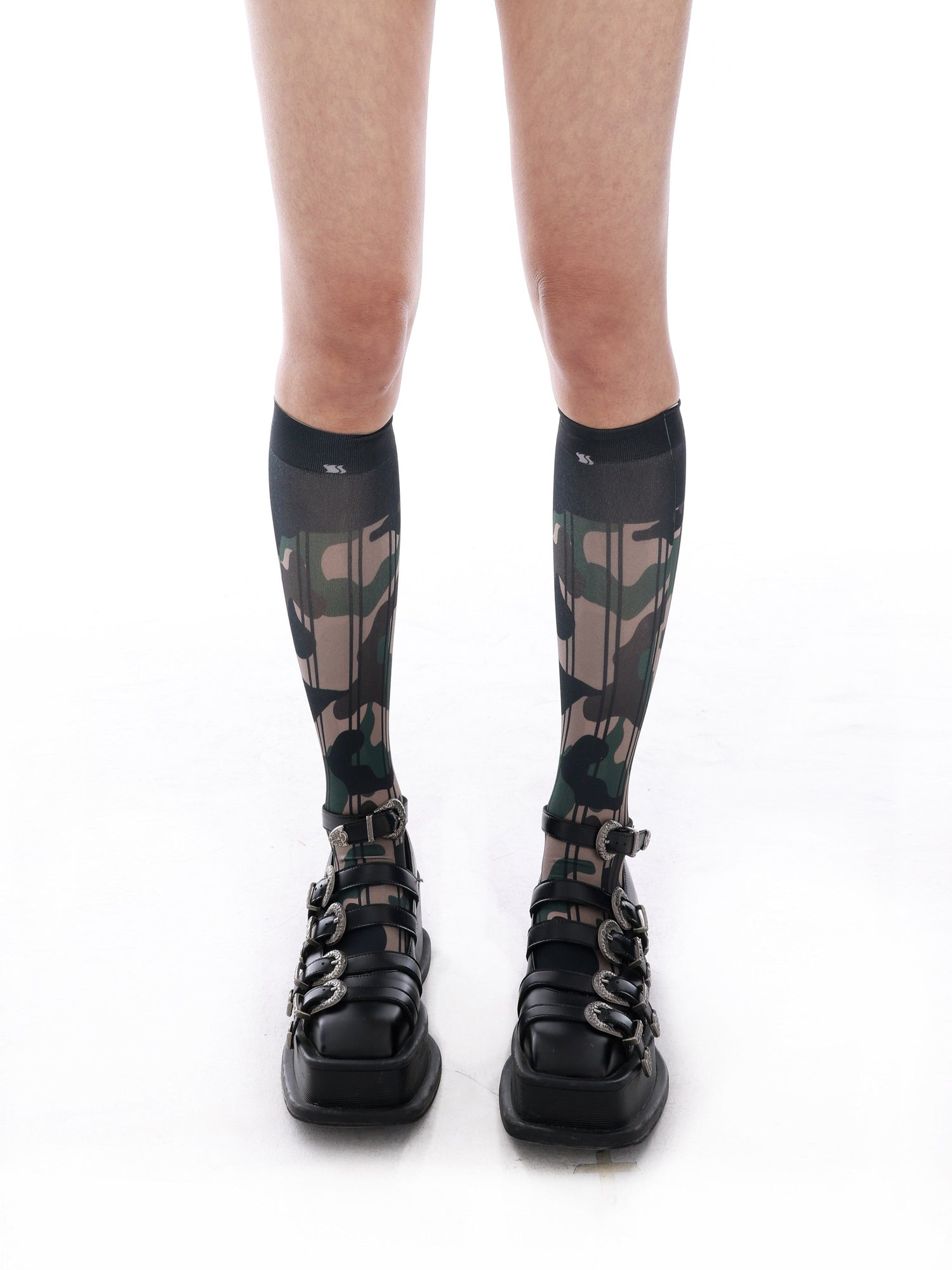 YOSHUYUKI_Original_Y2k_Versatile_Unique_Print_Mid_Calf_Women&