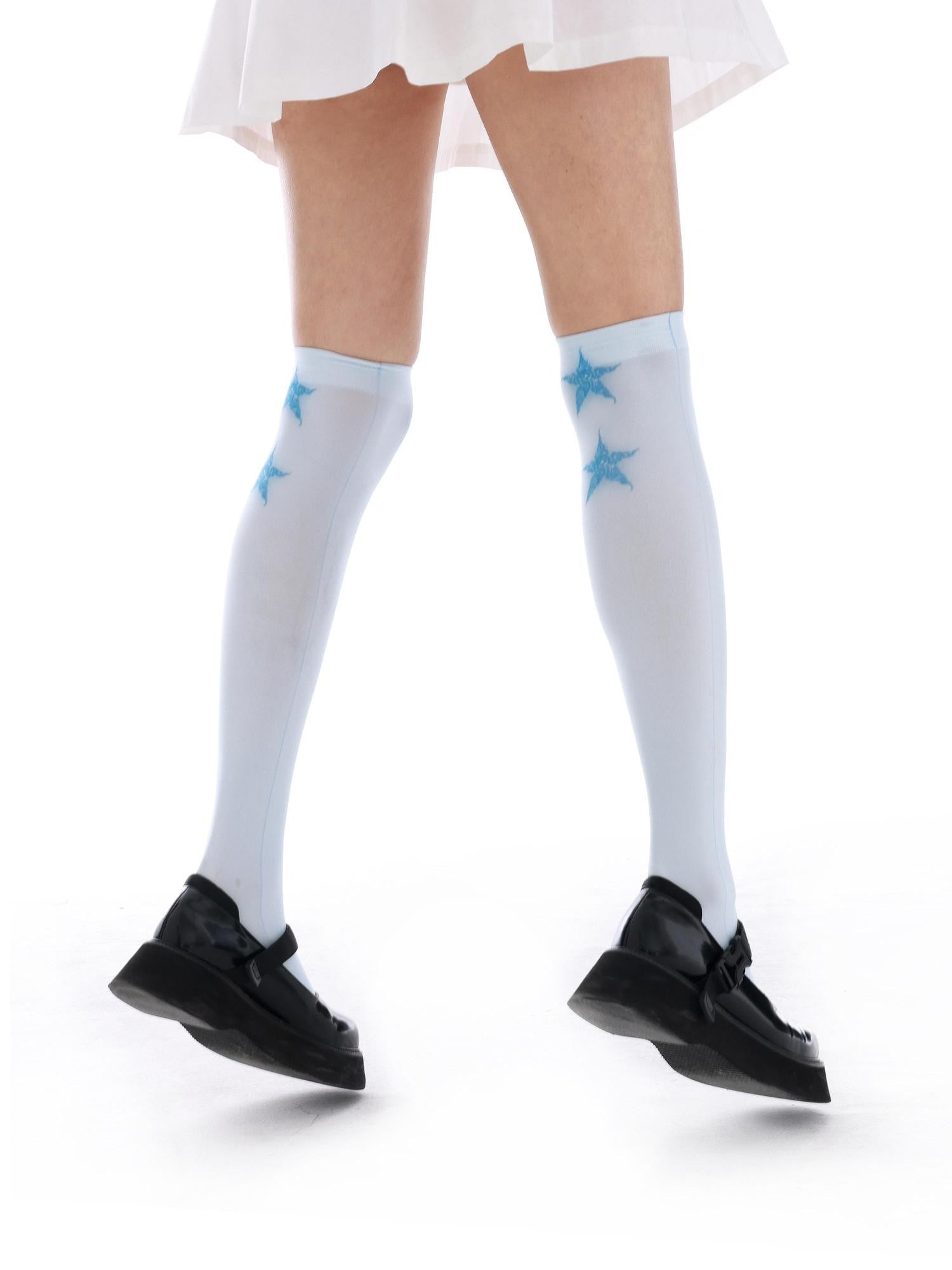 YOSHUYUKI Original Y2k Versatile Unique Print Mid Calf Women&