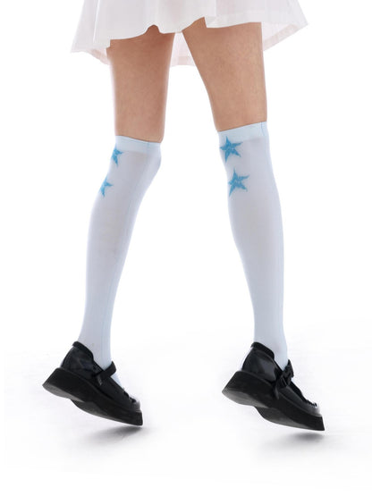 YOSHUYUKI Original Y2k Versatile Unique Print Mid Calf Women&