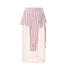 YOSHUYUKI_Pink_Striped_Shirt_Faux_Two_Piece_Women&