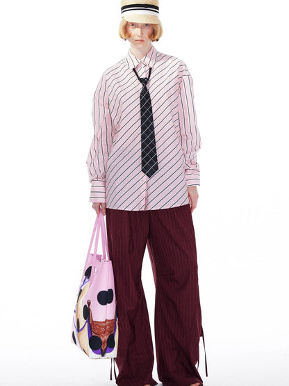 Polka Dot Pony Print Tote Bag