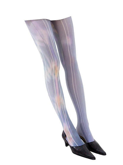 YOSHUYUKI Sexy Colorful Print Opaque Tights 120d All Over Pattern