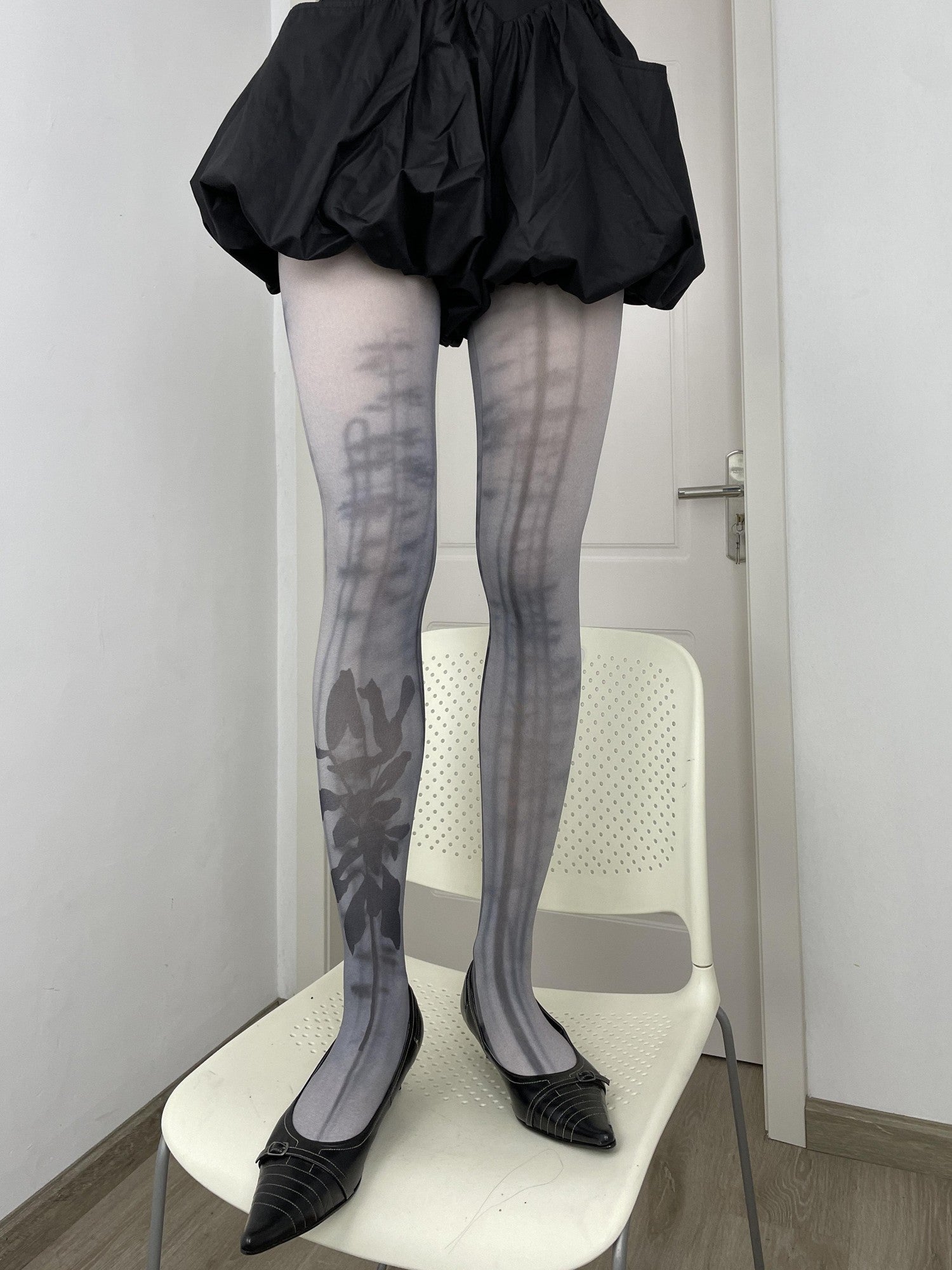 YOSHUYUKI Sexy Girl Print Slimming Distinctive Women&