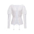 YOSHUYUKI_Vintage_Court_Lace_Up_Bardot_Women&