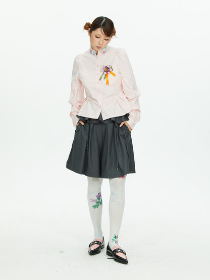 YOSHUYUKI Vintage Floral Print Women&