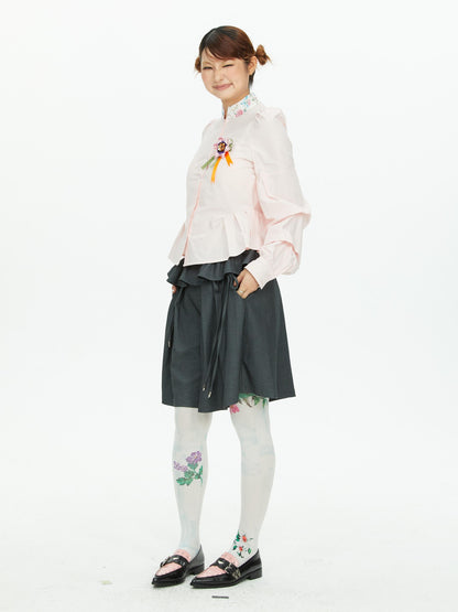 YOSHUYUKI Vintage Floral Print Women&
