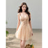 YZZI_HE_Floral_Lace_Mesh_V-neck_A_Line_Women&
