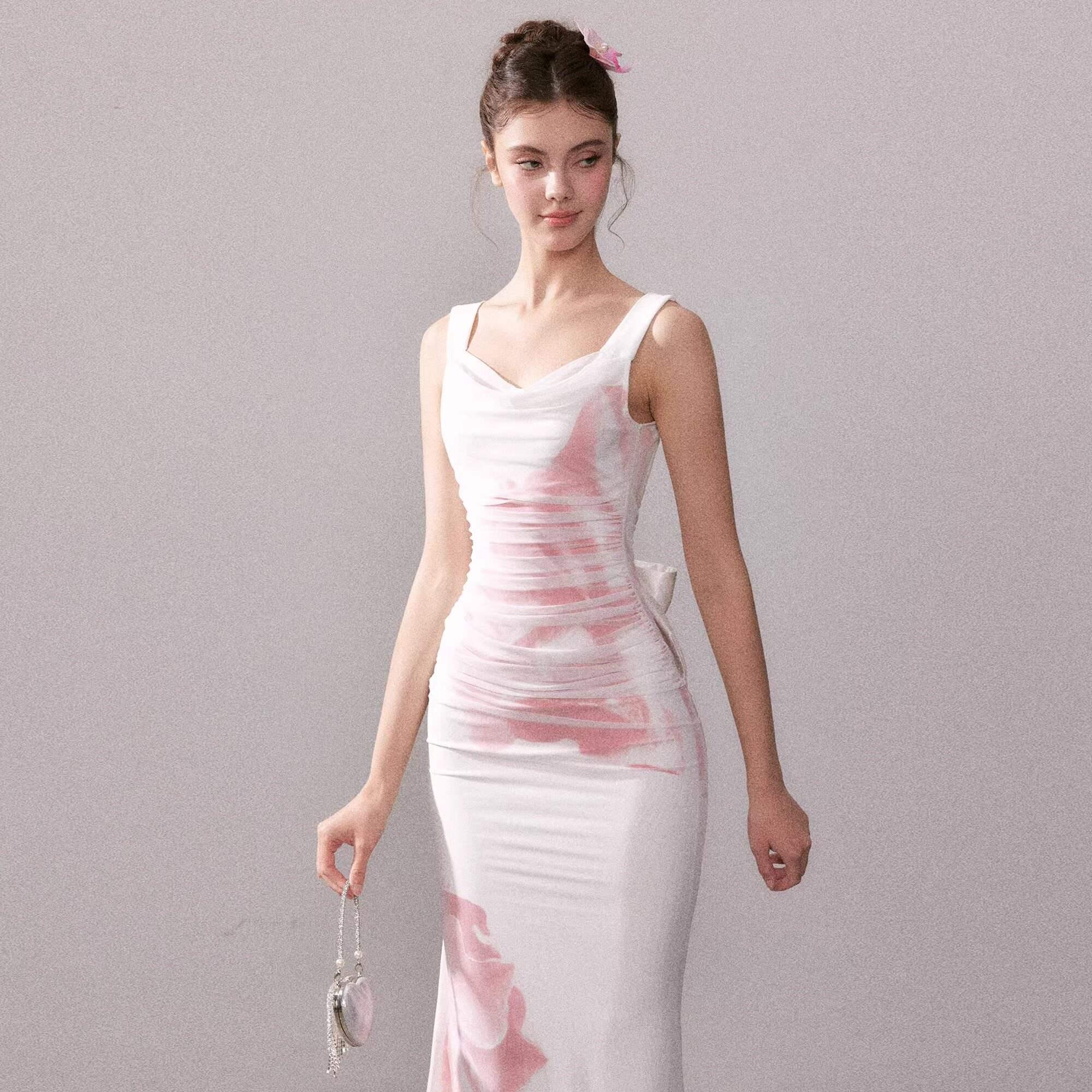YZZI_HE_Floral_Mesh_Mermaid_Spaghetti_Strap_Women&