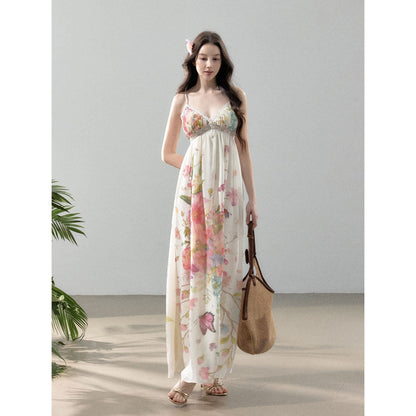 YZZI_HE_Floral_Vine_Print_Chiffon_Spaghetti_Strap_Women&
