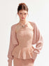 YZZI_HE_Hollow_Out_Halter_Ruffled_Short_Cardigan_Shirt_Women&
