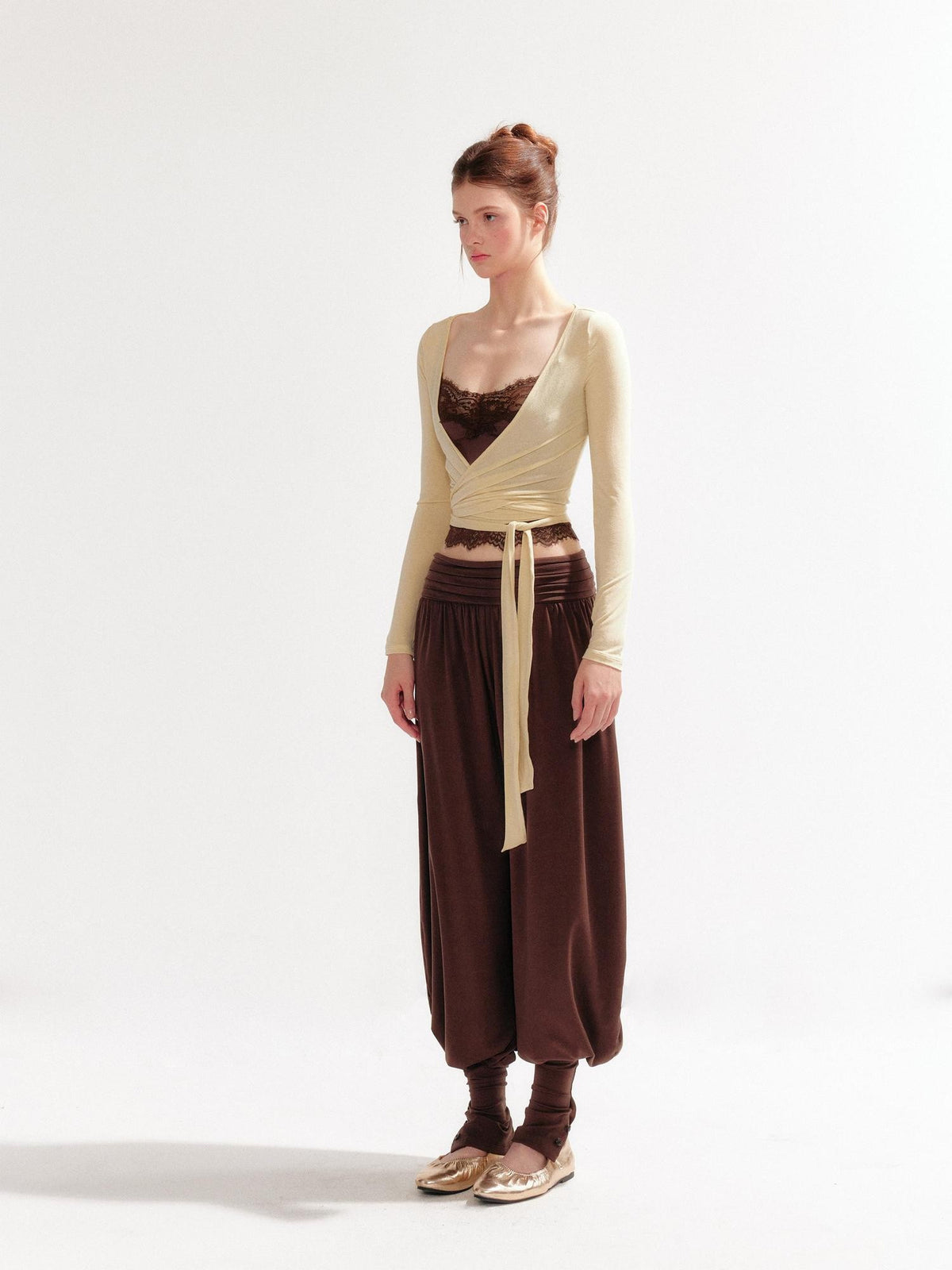 YZZI HE Low Waist Lyocell Blend Women&