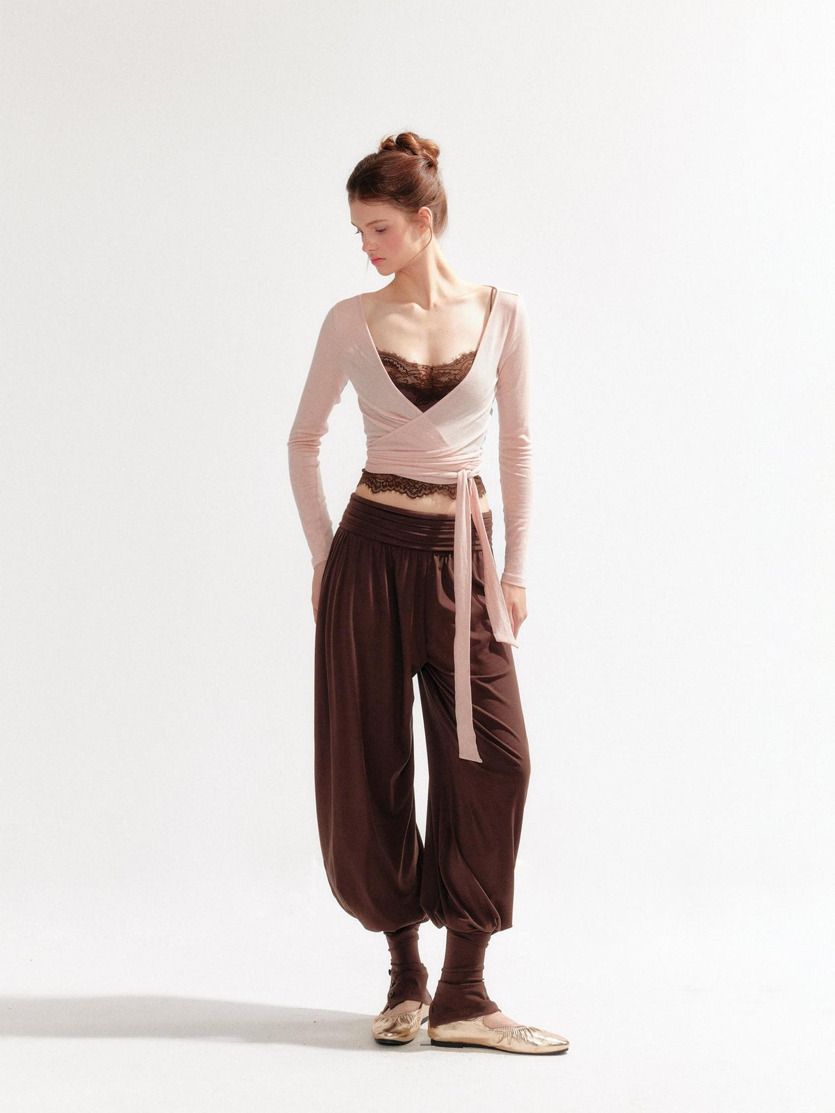 YZZI HE Low Waist Lyocell Blend Women&
