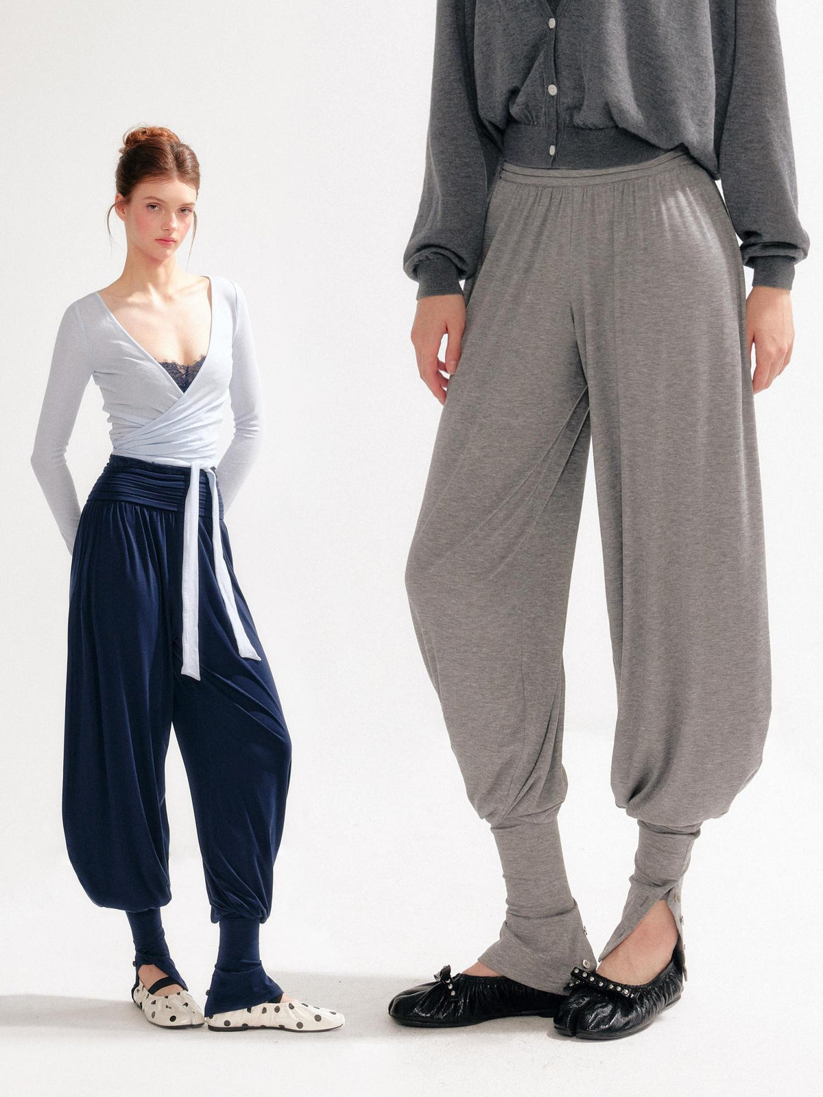 YZZI HE Low Waist Lyocell Blend Women&