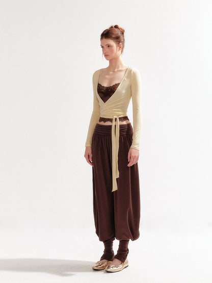 YZZI HE Low Waist Lyocell Blend Women&