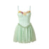 YZZI_HE_Mint_Green_Polka_Dot_3d_Floral_Mesh_A_Line_Women&