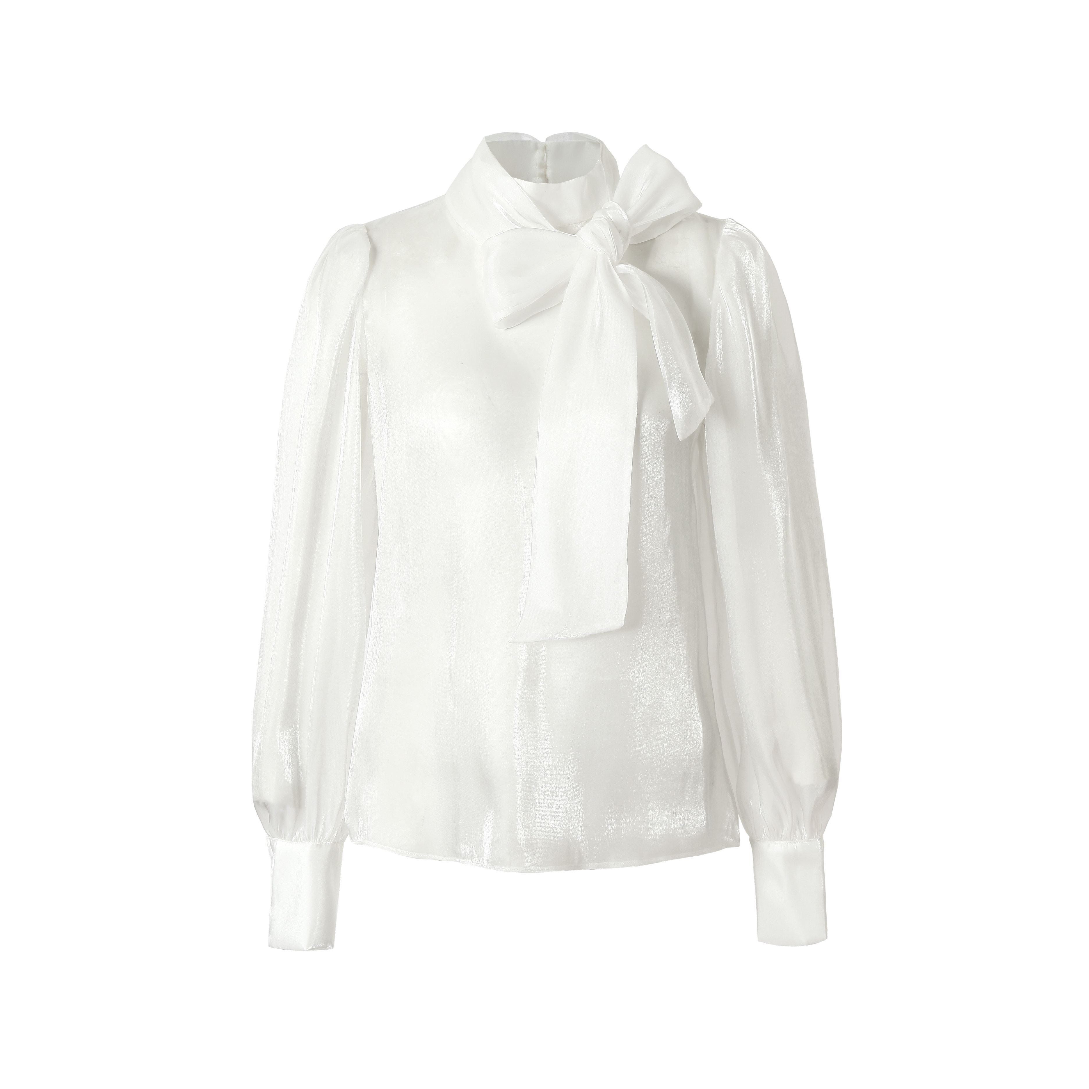 YZZI_HE_Pink_Bow_Stand_Collar_Women&
