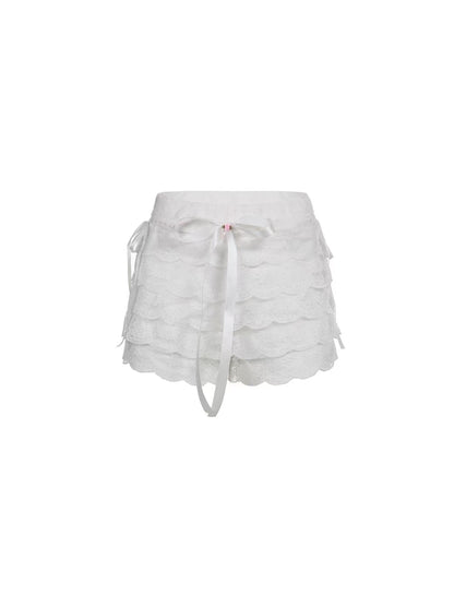 YZZI_HE_Pink_Shimmer_Floral_Princess_Puff_High_Waist_Women&