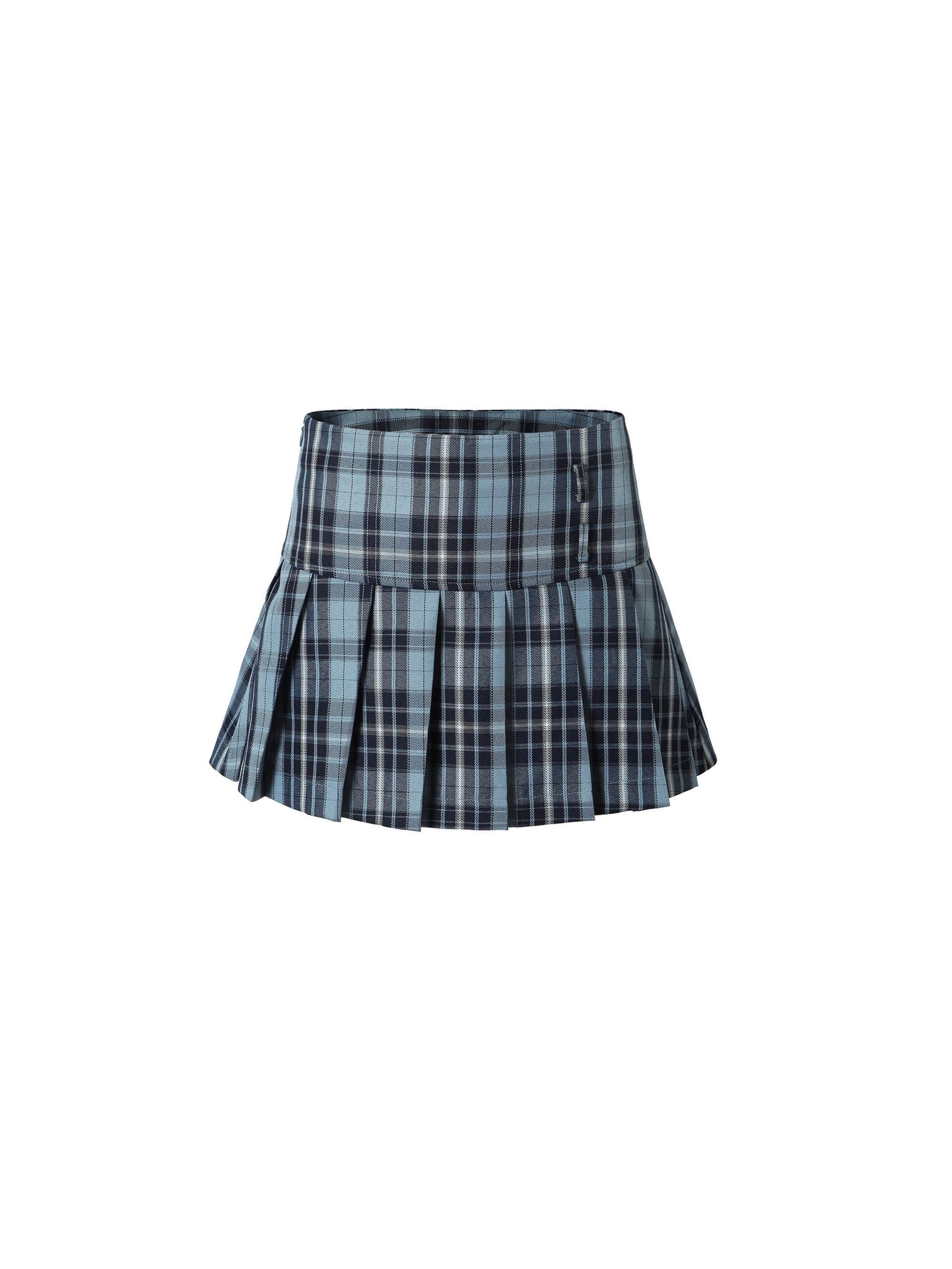 YZZI_HE_Plaid_Pleated_High_Waist_Buttoned_Women&