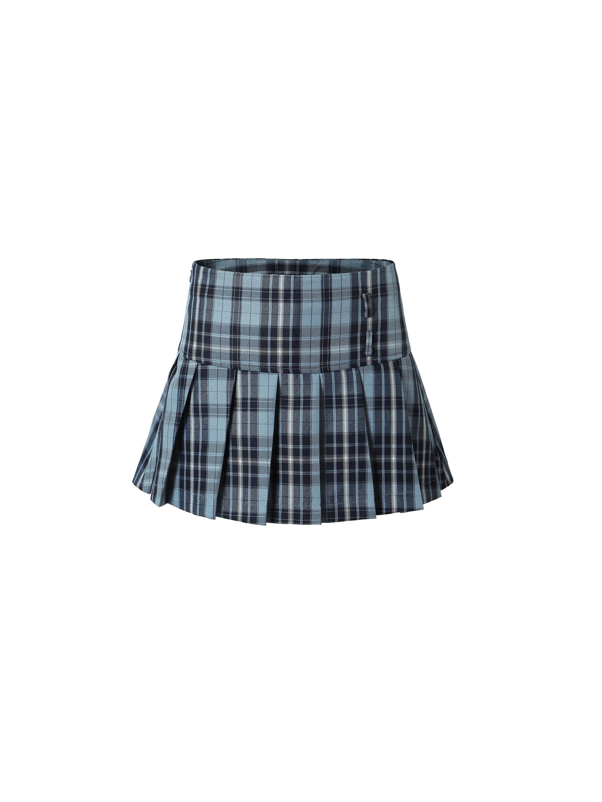 YZZI_HE_Plaid_Pleated_High_Waist_Buttoned_Women&