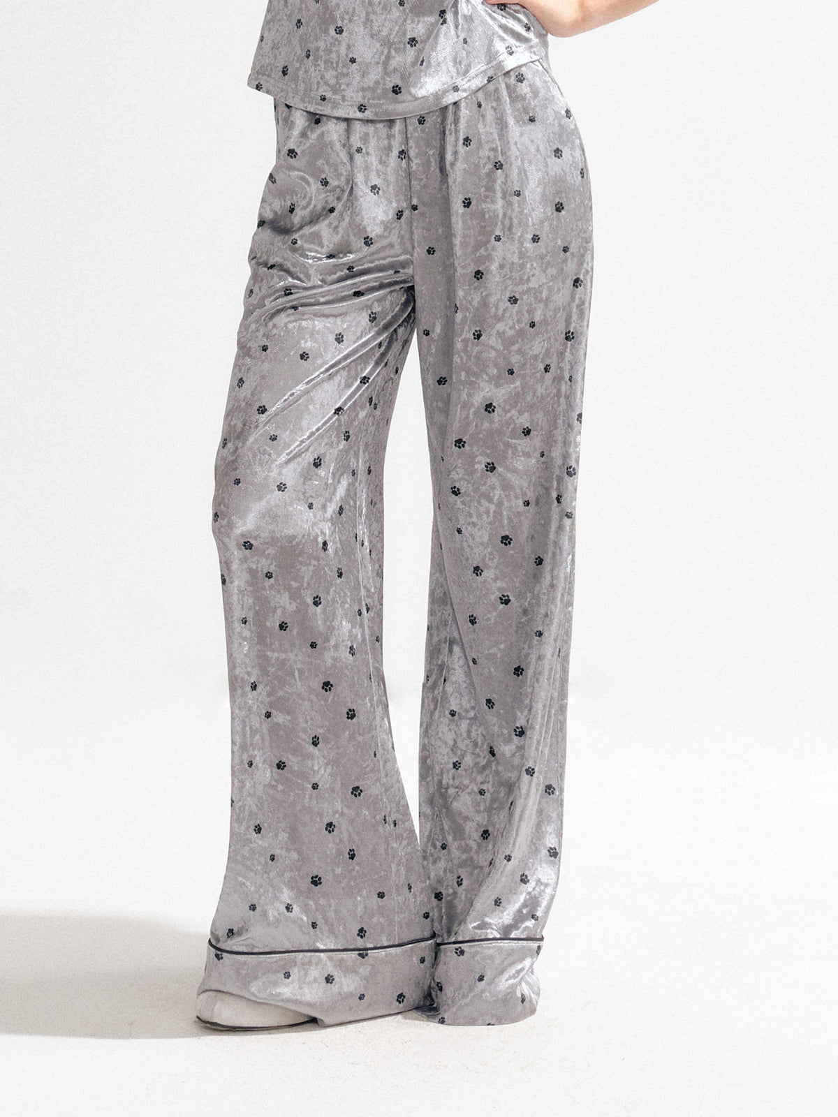YZZI_HE_Polka_Dot_Satin_Lace_Up_Cami_Women&