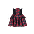 YZZI_HE_Retro_Colorblock_Patchwork_High_Waist_Puff_Women&