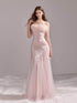 YZZI_HE_Sequin_Mesh_Fishtail_U_Neck_Women&