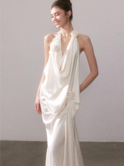 YZZI HE Shimmering Flowy Women&