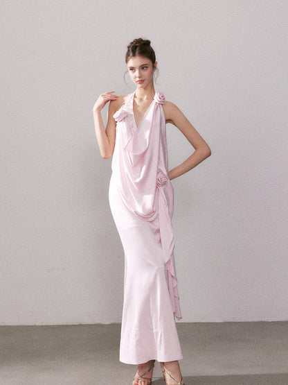 YZZI HE Shimmering Flowy Women&