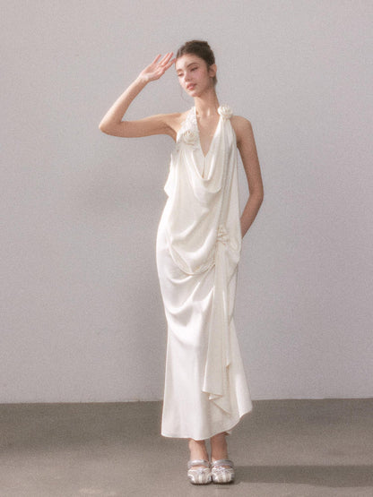 YZZI HE Shimmering Flowy Women&