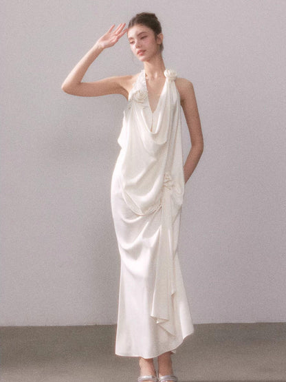 YZZI HE Shimmering Flowy Women&