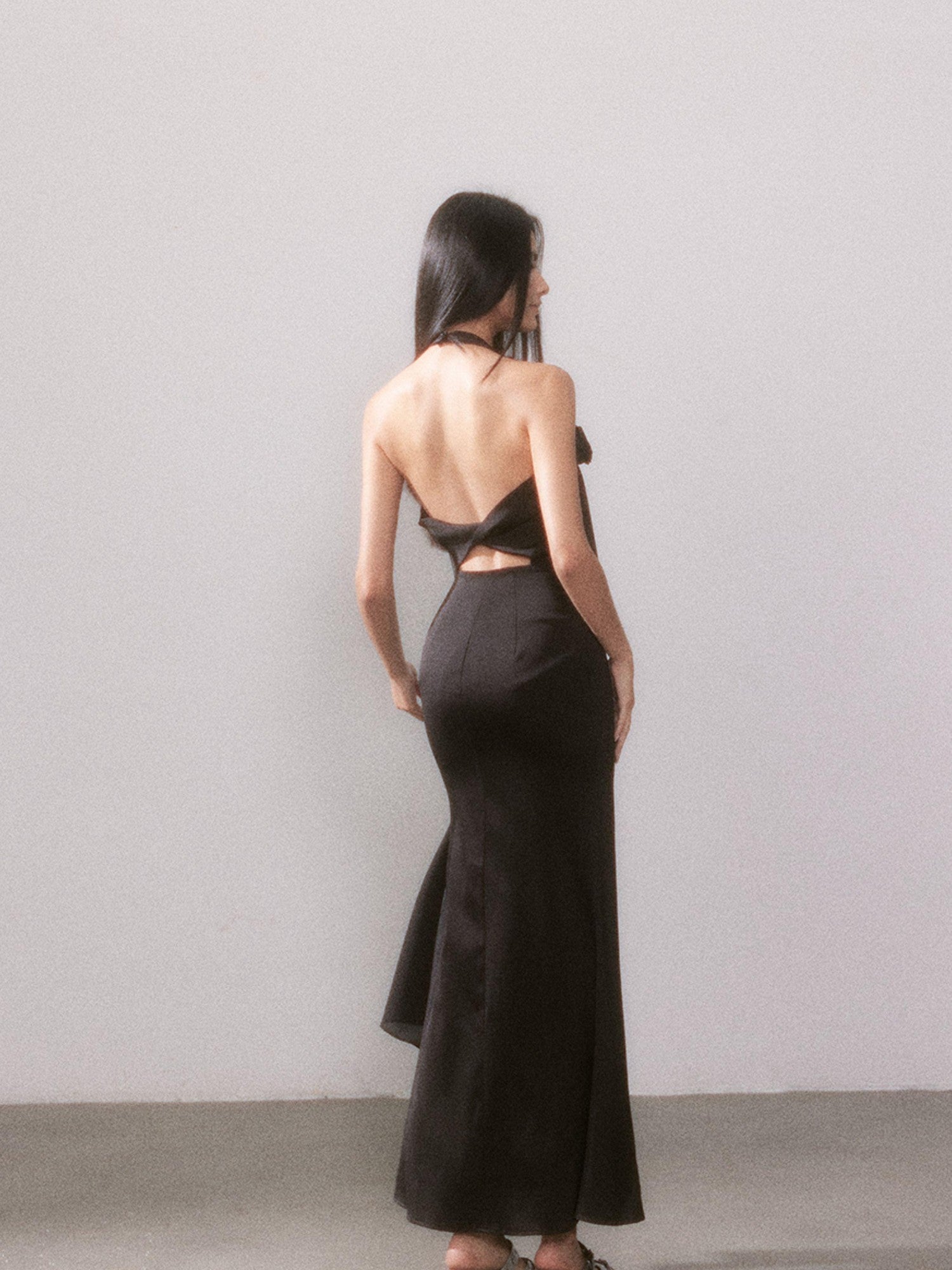 YZZI HE Shimmering Flowy Women&
