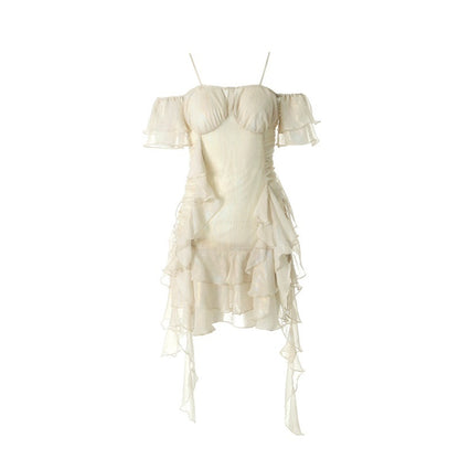 YZZI_HE_Vintage_Dried_Rose_Ruched_Multi_Layer_Ruffle_Women&