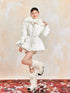 YZZI_HE_Waist_Cinched_Skirted_Detachable_Fur_Collar_Women&