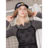 2th Desire Removable Star Heart Patch Studded Snapback Cap