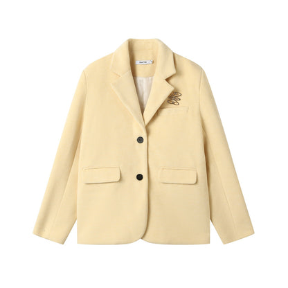 7Shiftin_Versatile_Notched_Lapel_Long_Sleeve_Women_Casual_Solid_Color_Yellow_Blazers_MISSTT