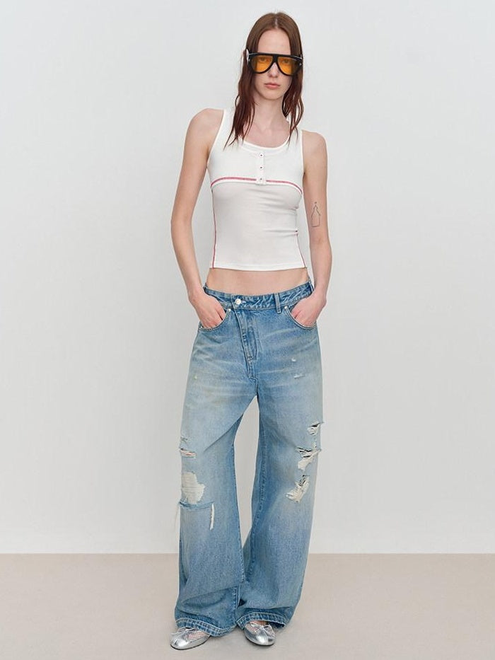 RUN TO THE FUTURE Soft Modal Blend Original Slim Racerback Cropped Unpadded Women Casual Tank Tops