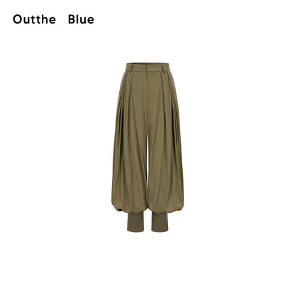 OuttheBlue_Moss_Green_Solid_Drapey_Elastic_Cuffed_Women&