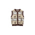 OuttheBlue_Soft_Wool_Blend_V-neck_Button_Front_Office_Regular_Fit_Khaki_Brown_Tank_Tops_MISSTT