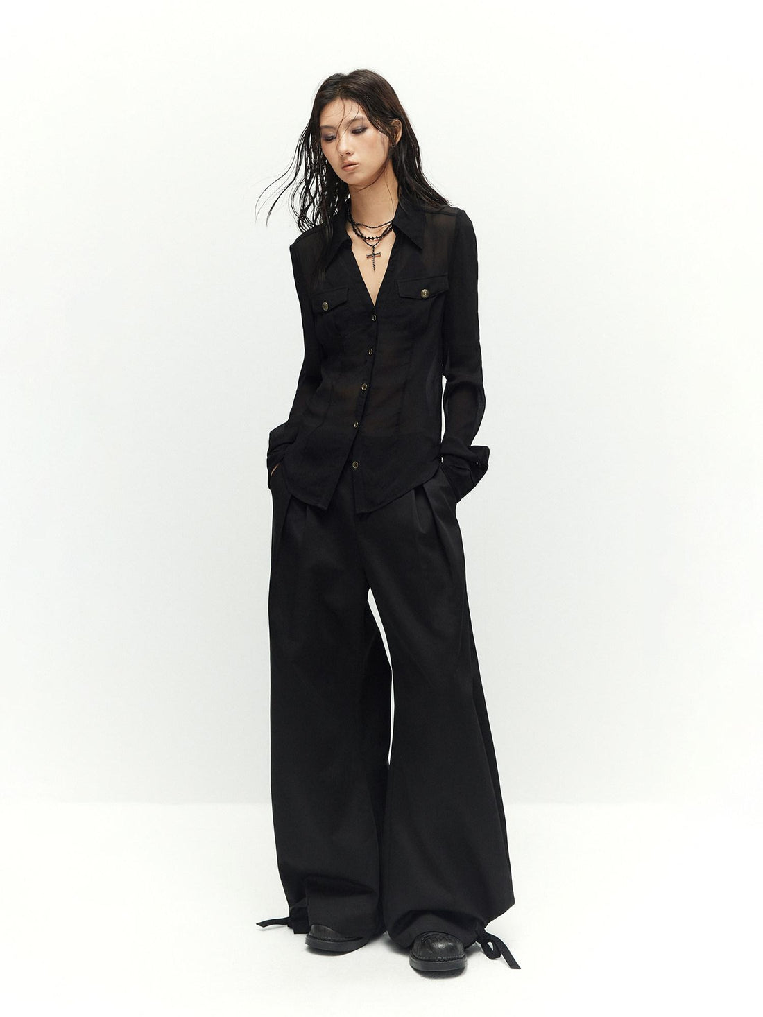 Low pixel Skin Friendly Breathable Semi Sheer Slim Fit Streetwear Women Faux Fur Belts