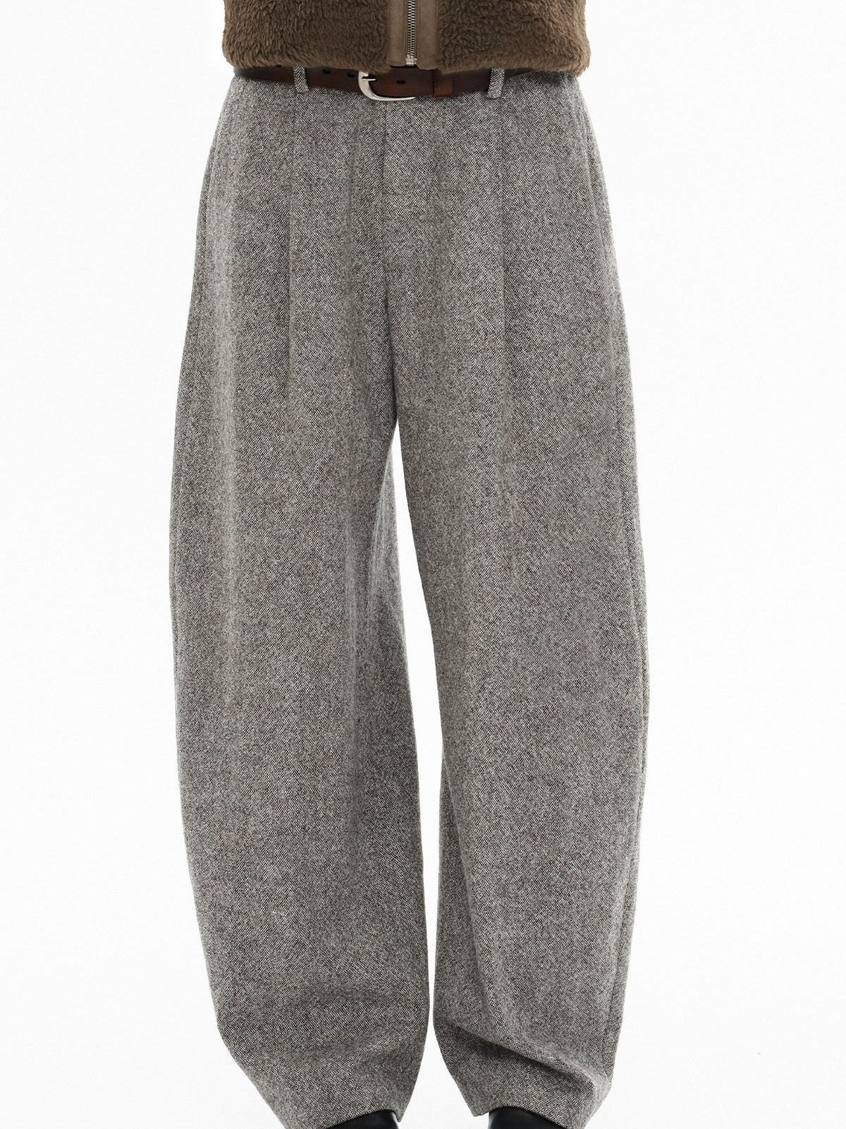 Northbutsouth Melange Drapey No Waistband Curved Leg Women&