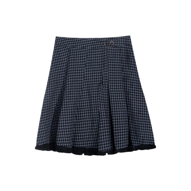 NAPSNAPS_Plaid_Ruffle_Splice_Vintage_Women&