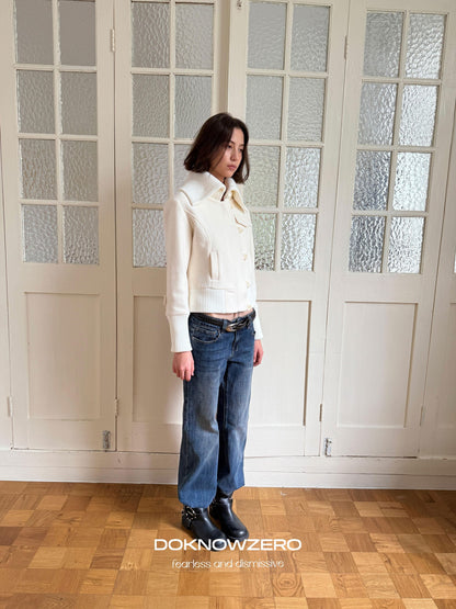 DKZ OFFICIAL Blue Washed Pocket Cleanfit Women&