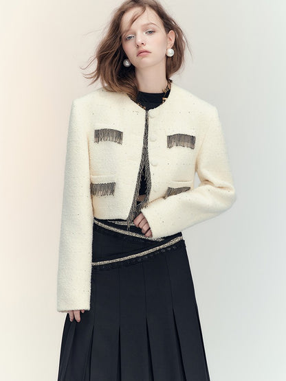 AnnoMundi Sequin Textured Boucle Two Piece Women&