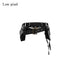Low pixel Tassel Metal Buckle Waist Belt Street Style Womens Black 90Cm Belts